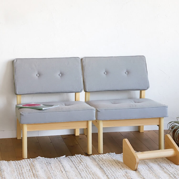 2人掛けソファチェア