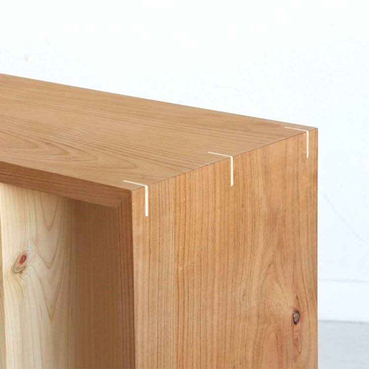 デザインのアクセント ひのきの「かんざし」 サイドテーブル A ひのき リビング テーブル ひのき サクラ シンプル 木製