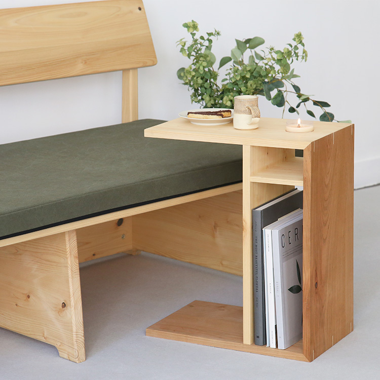 サイドテーブル A ひのき リビング テーブル ひのき サクラ シンプル 木製