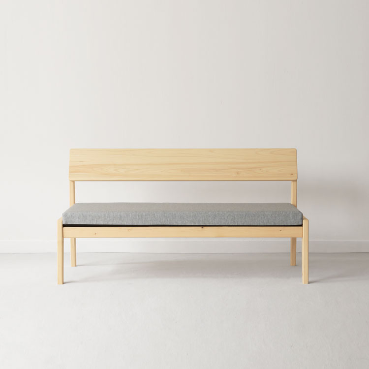 毎日座る家具として、安心の耐荷重 ソファ C2.2 ひのき ソファ シンプル 木製