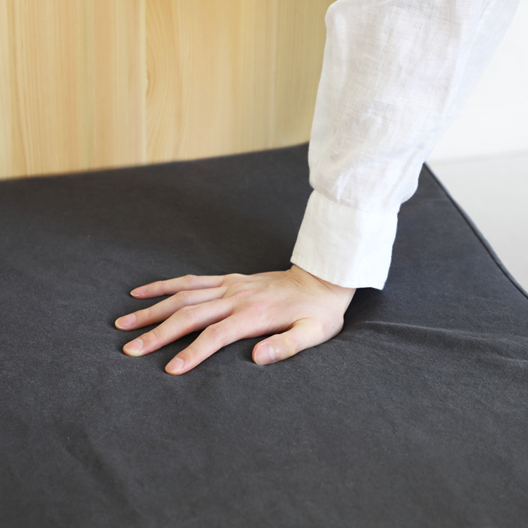 洗える小上がりソファ J 替えカバー（座面）　帆布