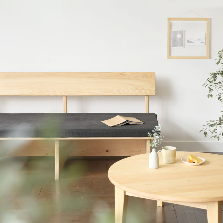 おうちで自然の心地よさを体感できるデザイン ソファ K2.5 ひのき ソファ シンプル 木製