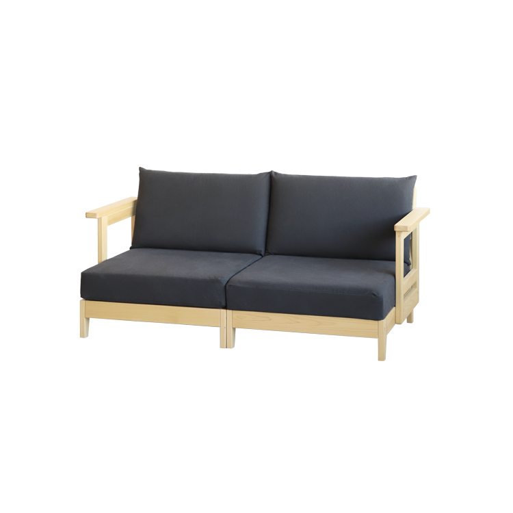 洗えるゆったりソファ S2.7 double arm