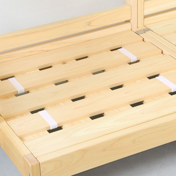 洗えるゆったりソファ S2.7 double arm 帆布 ひのき ソファ シンプル 木製