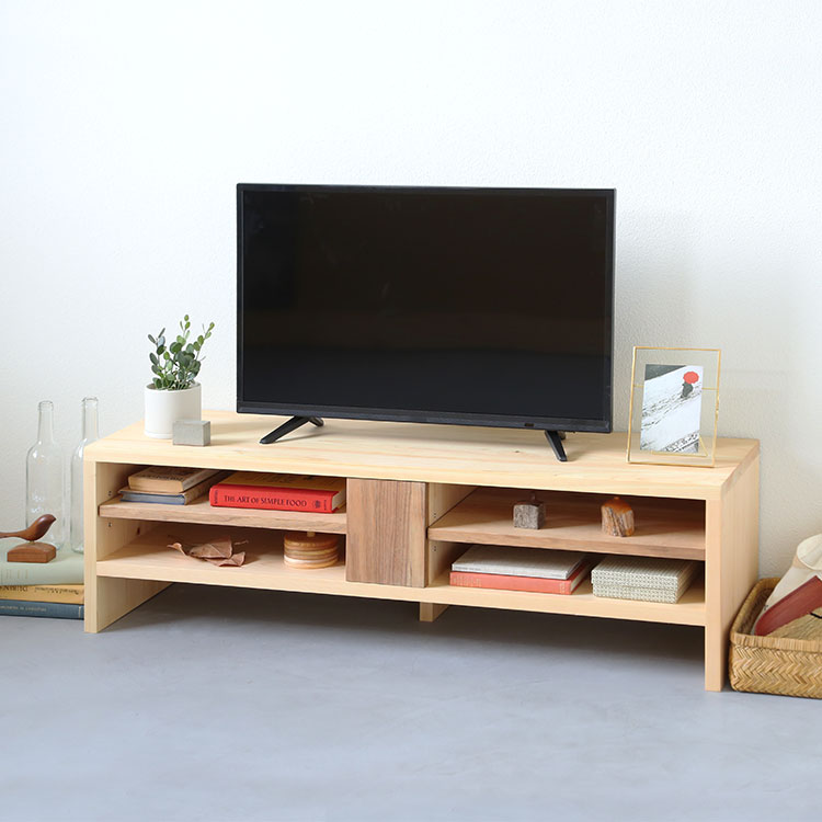 テレビボード N120 ひのき シンプル 木製