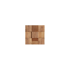 ウッドアートパネル 3×3 brown ひのき 草木染め ウッドパネル シンプル 木製 壁掛け