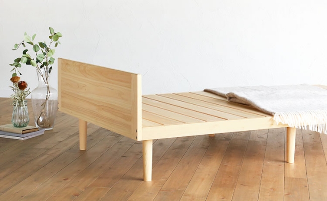 ひのきのすのこベッド
