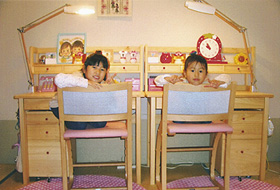 勉強机 お写真