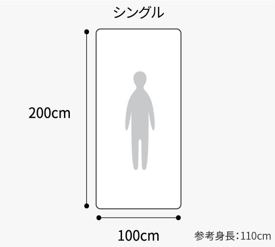 ベッドM スタンダード フラット ヘッドボード