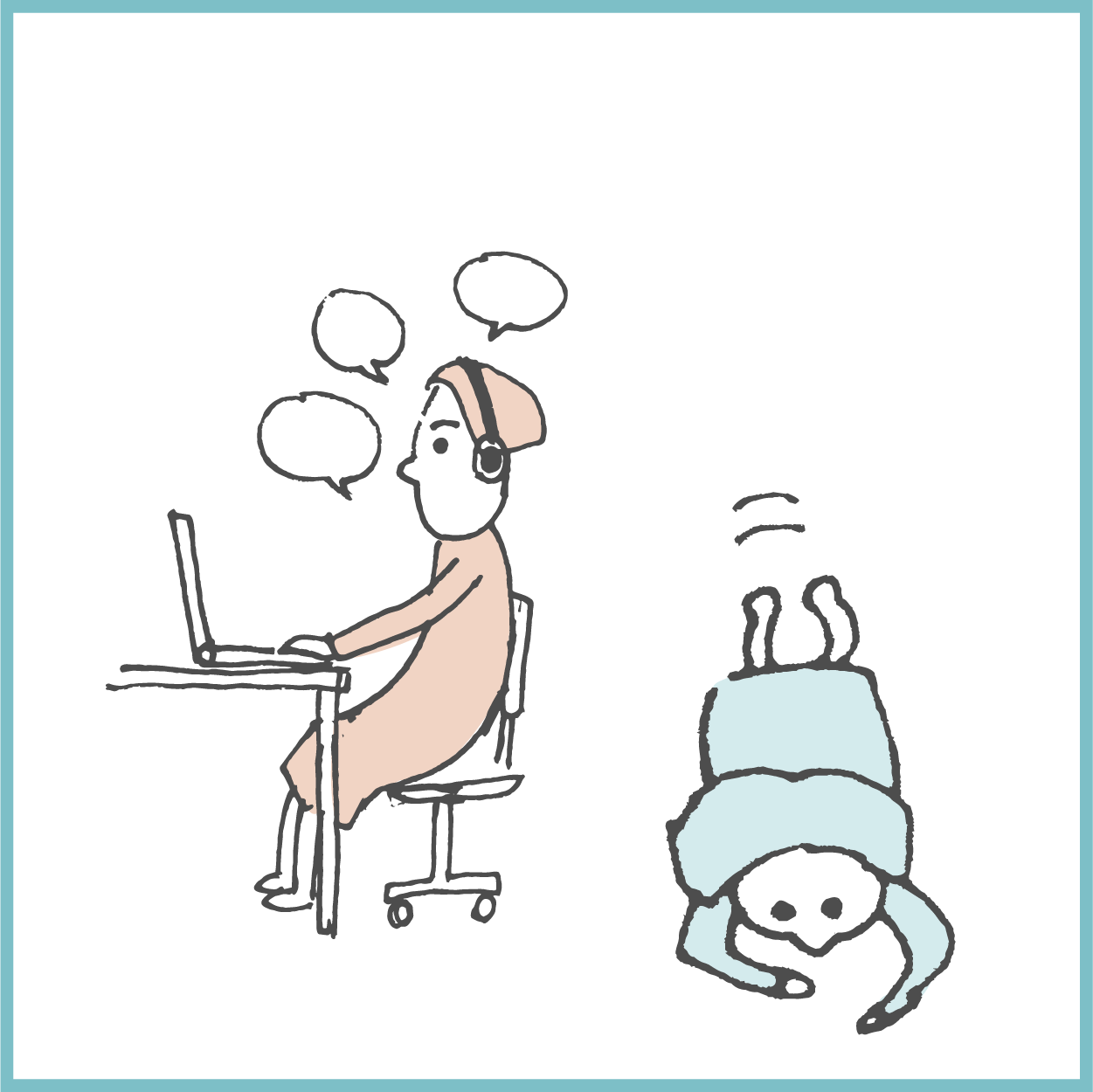 お悩み①「ダイニングでのweb会議に、ヒヤヒヤ&ピリピリ」