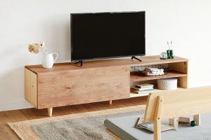 無垢のテレビボードで叶える、北欧風のお部屋づくり。いちおしコーディネートを集めました